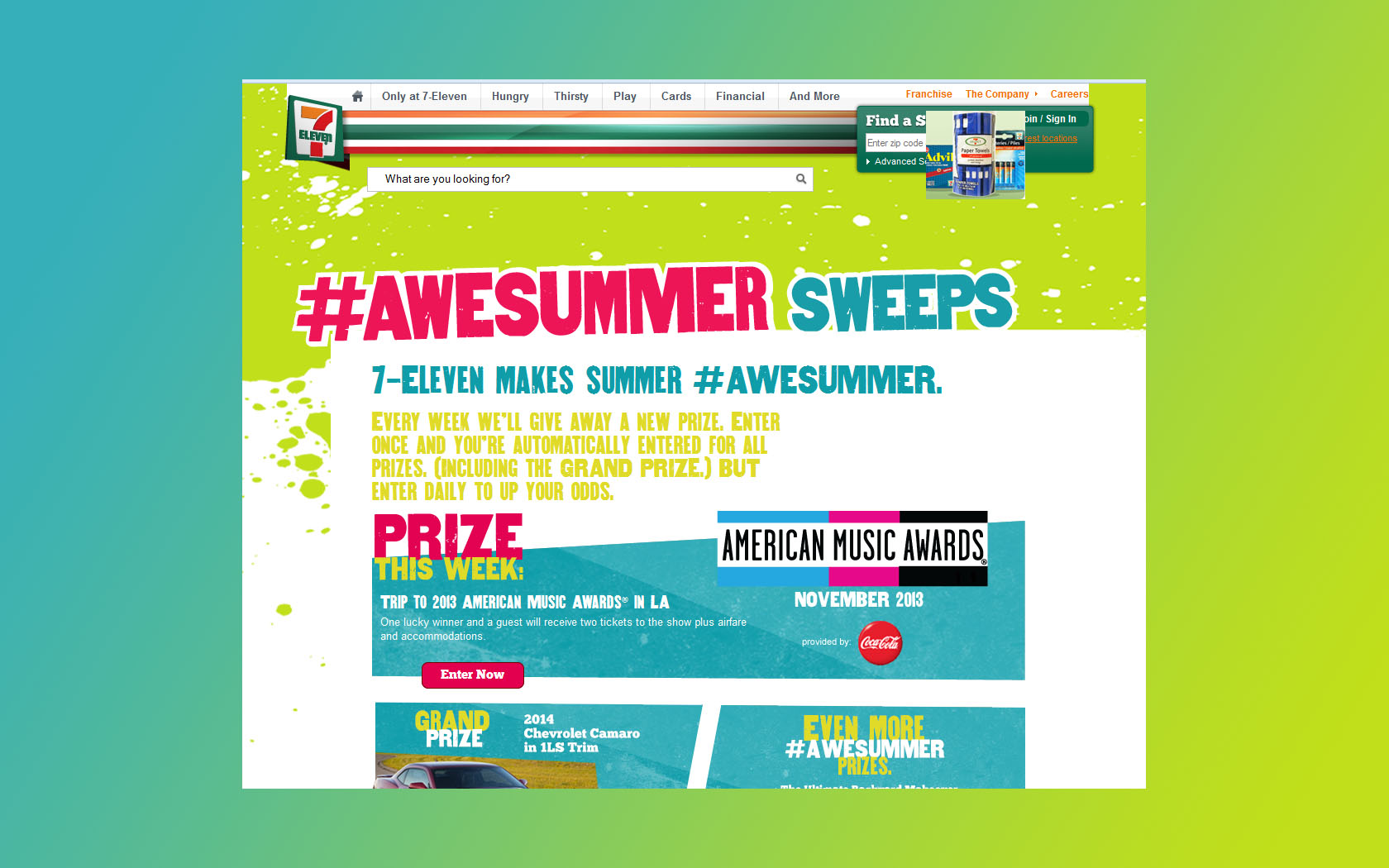 awesummer Sweepstakes