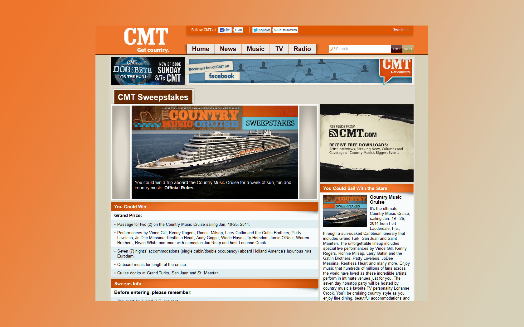 cmt sweepstakes