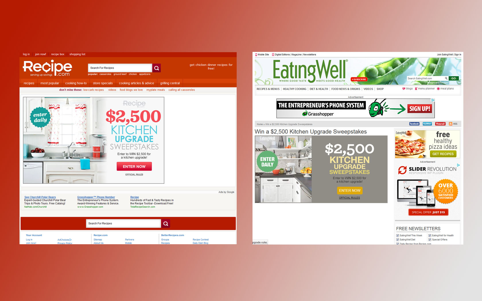 Kitchen Upgrade Sweepstakes