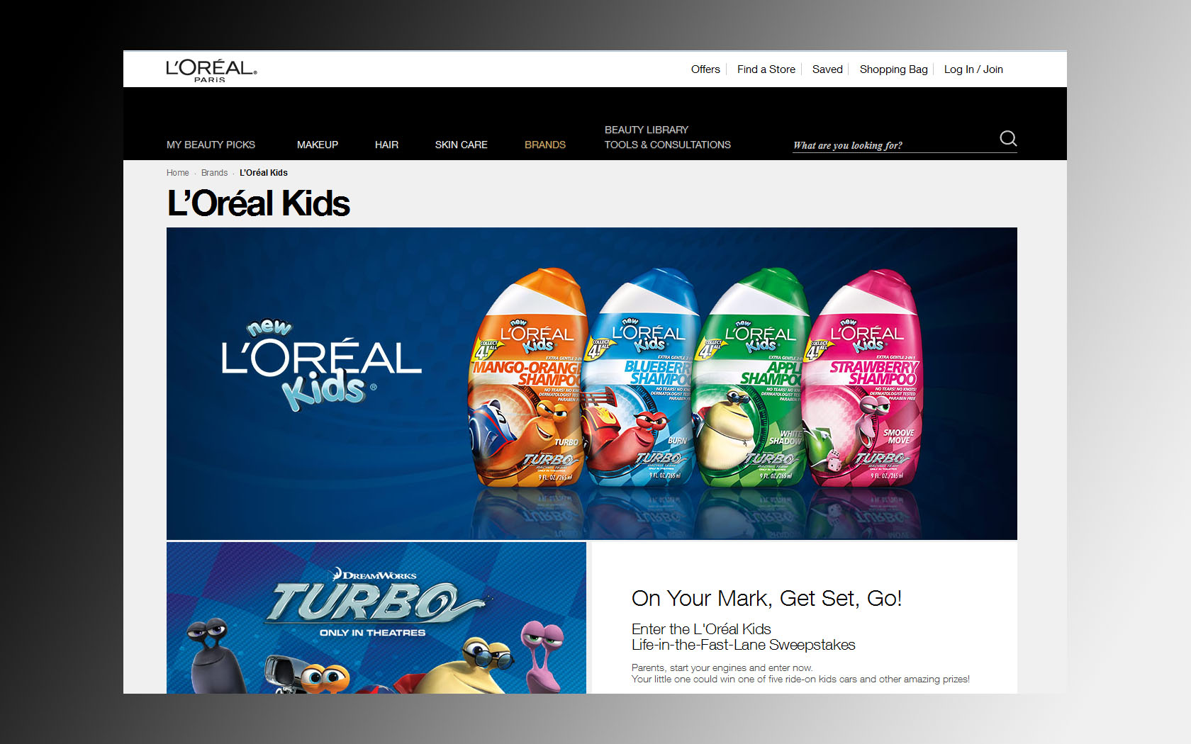l oreal kids sweepstakes