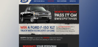 Scott Ford Sweepstakes