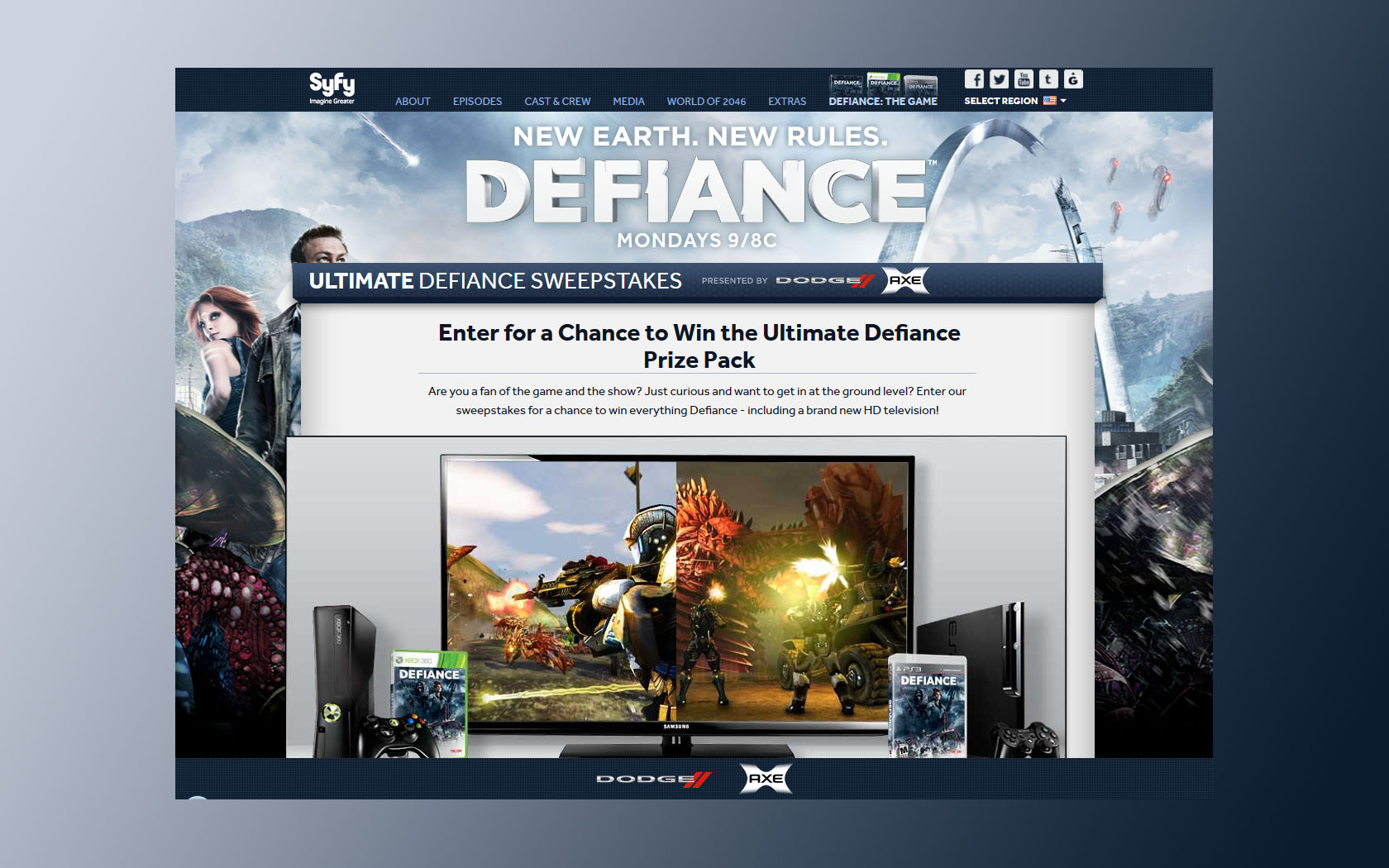 ultimate defiance sweepstakes