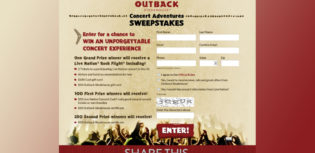 concert adventures sweepstakes