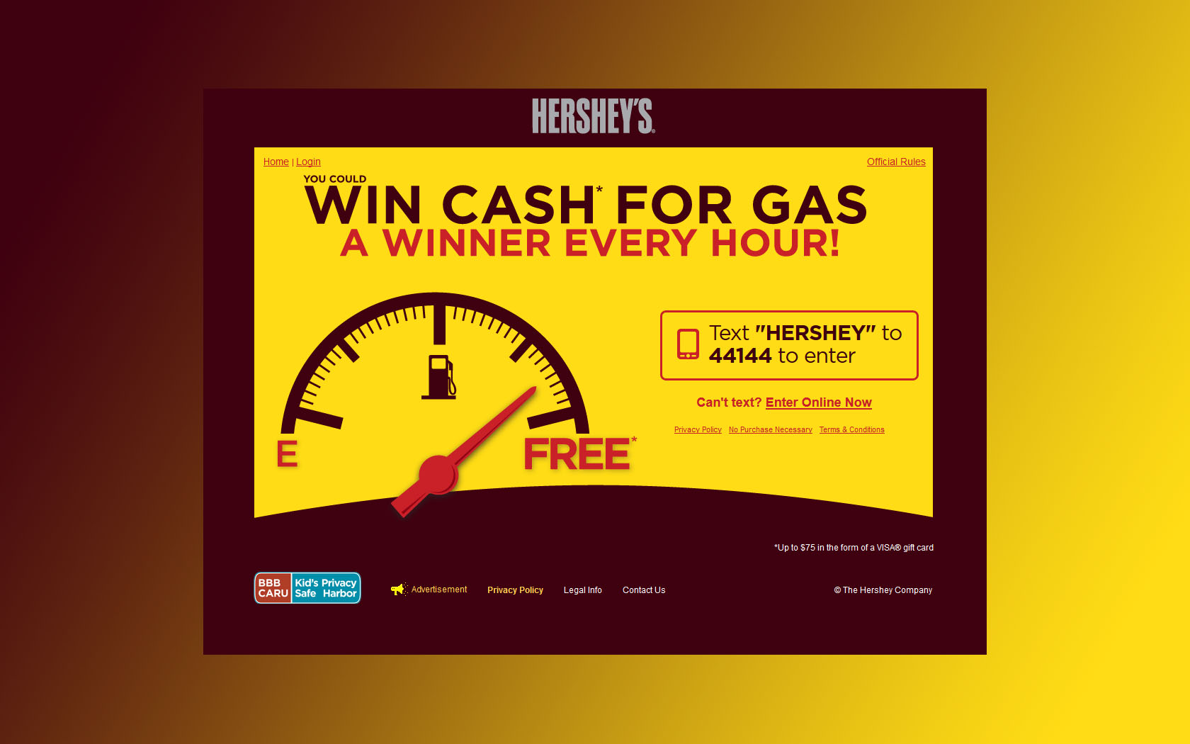 hersheys giveaway