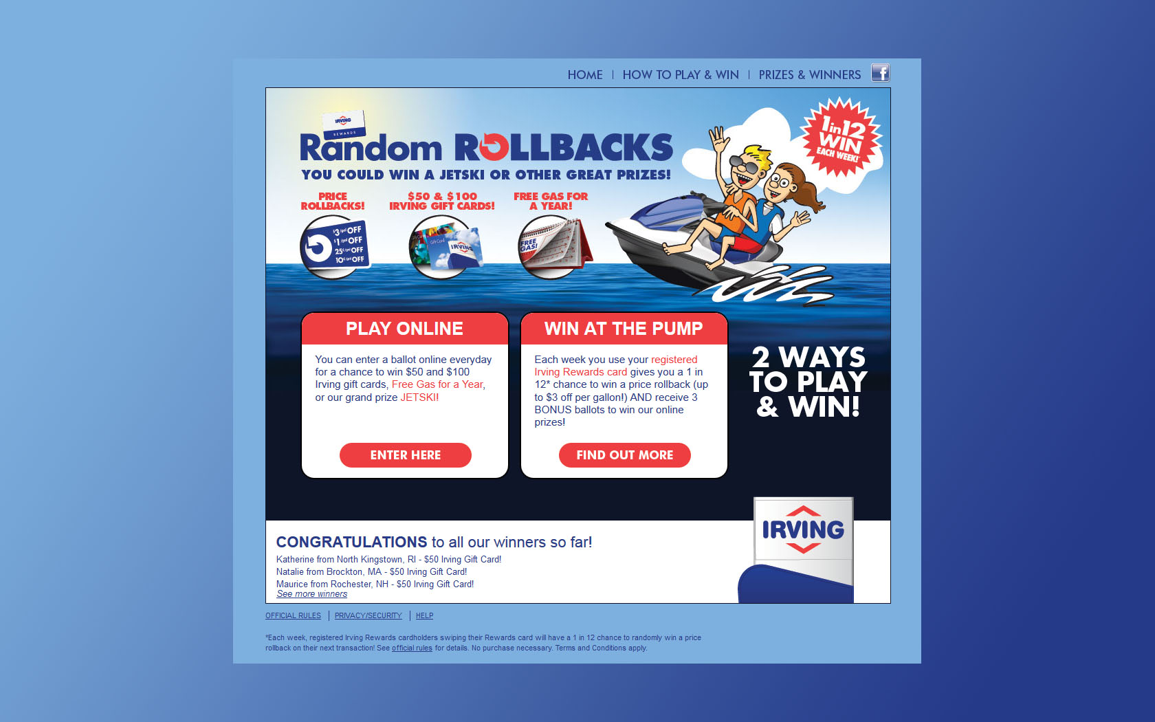 random rollbacks