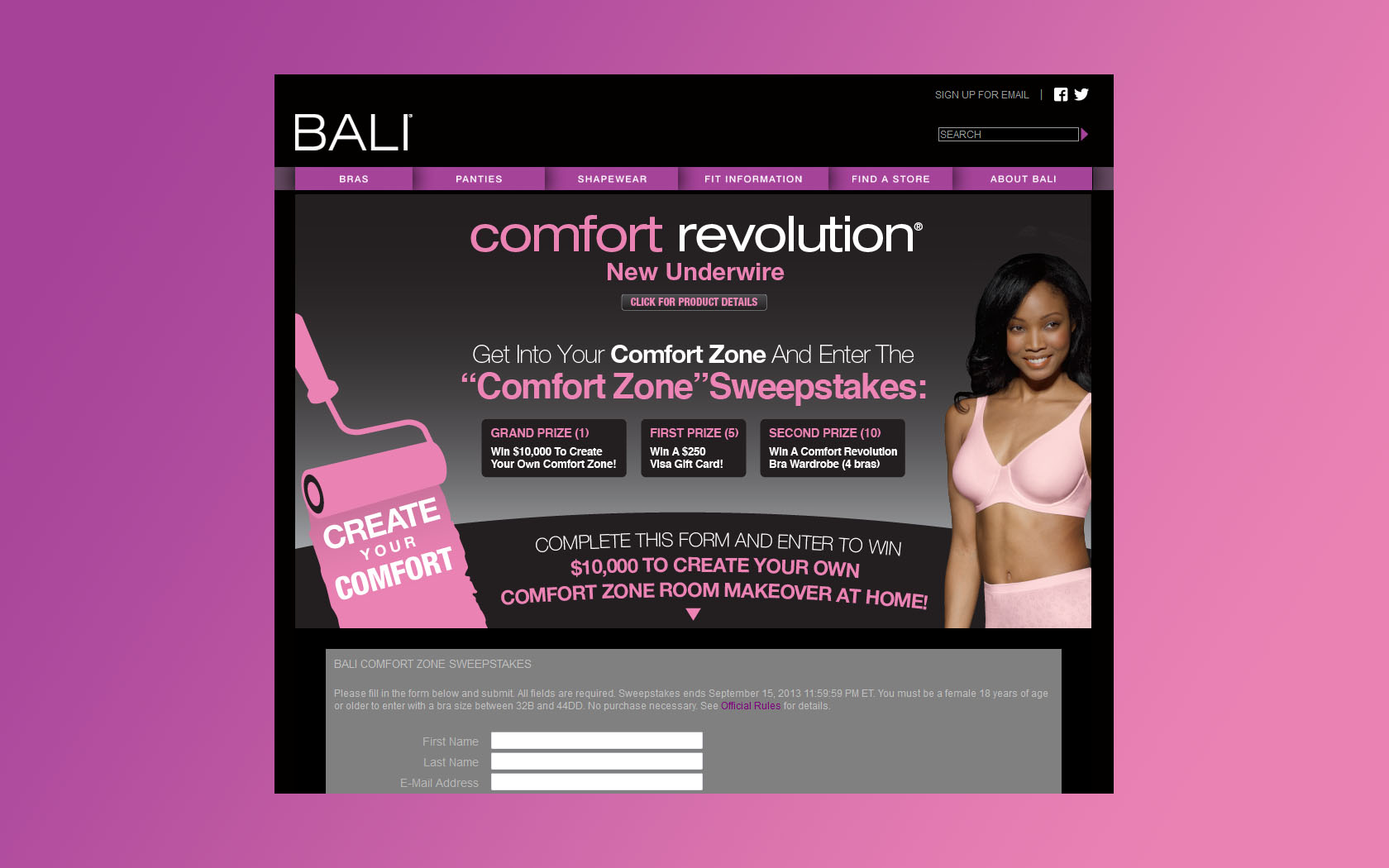 bali sweepstakes