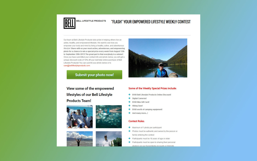 Flash Your Empowered Lifestyle Contest | Sweepstakes Directory