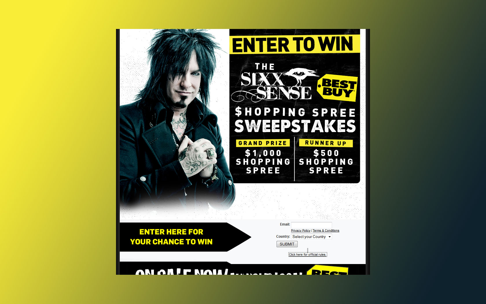 best buy gift cards sweepstakes