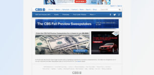 cbs fall preview sweepstakes