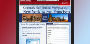 cinemark blue jasmine sweepstakes