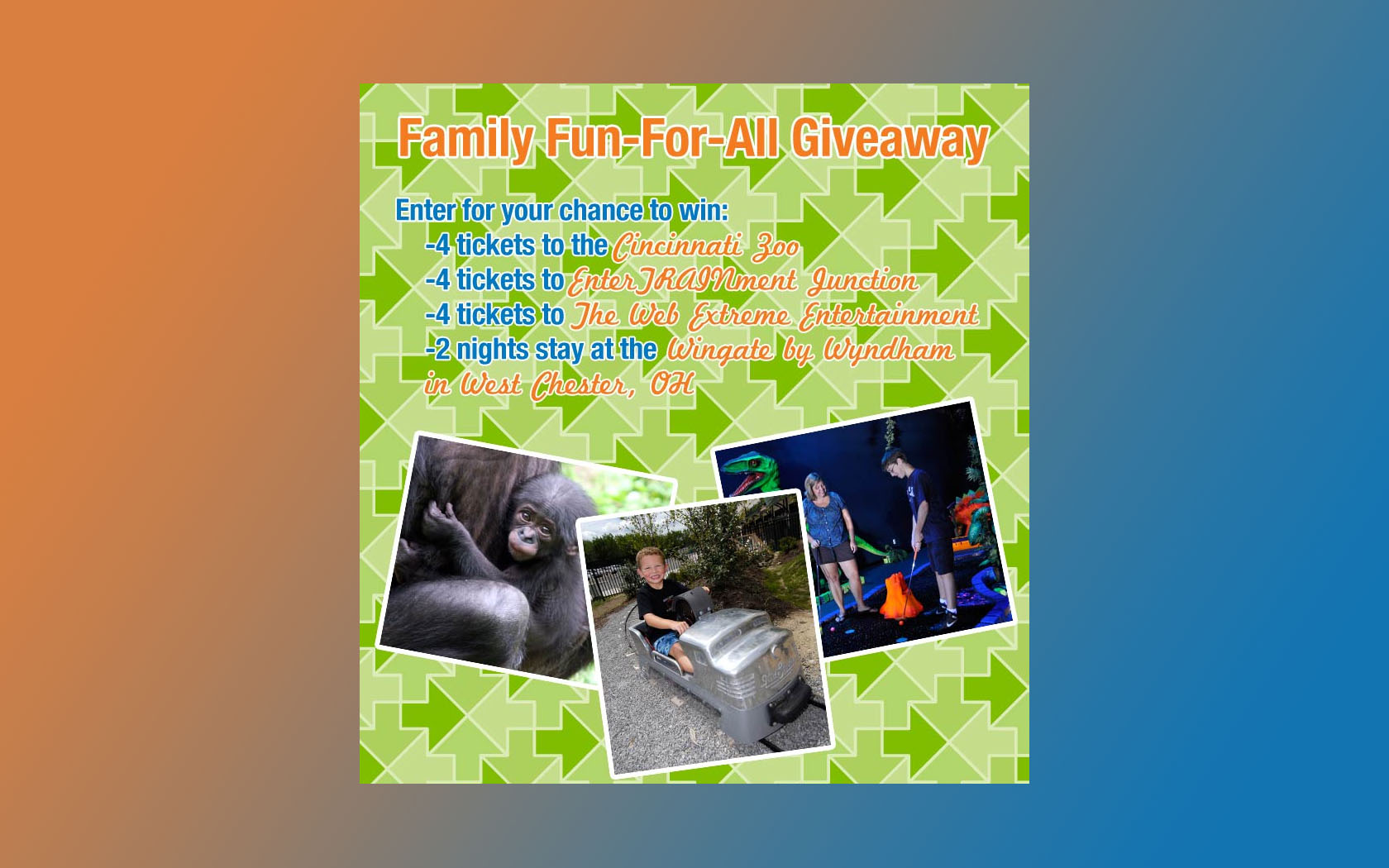 family fun for all giveaway