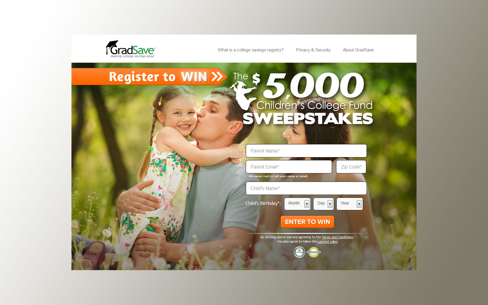gradsave sweepstakes