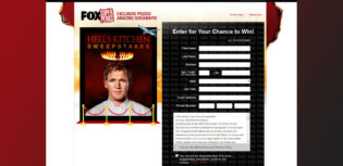 hells kitchen sweepstakes