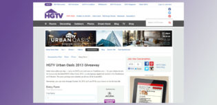hgtv giveaway