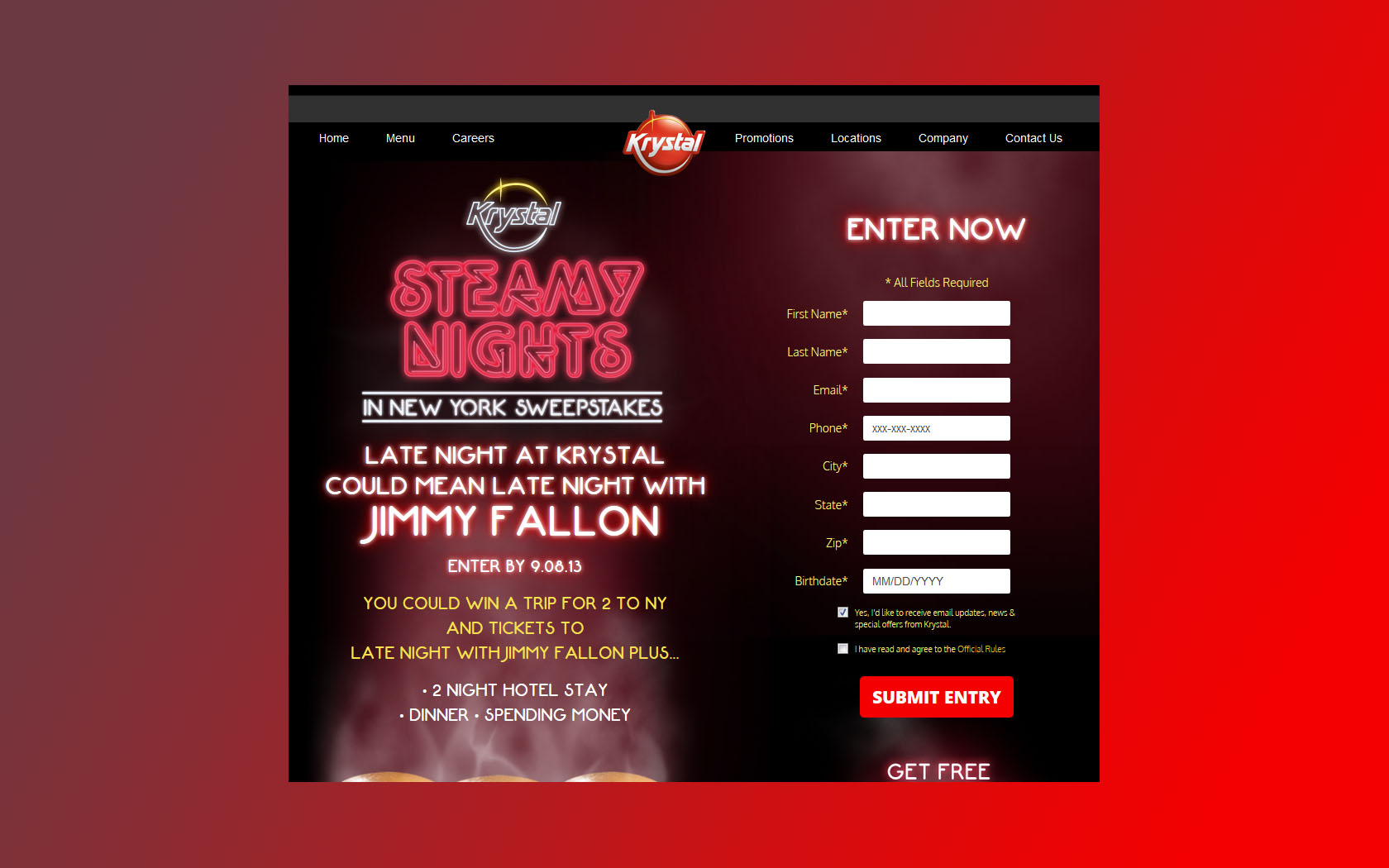 krystal sweepstakes