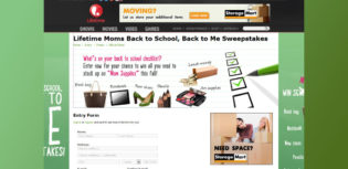 lifetime moms sweepstakes