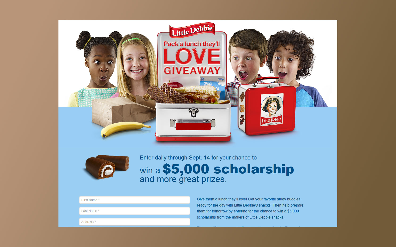 little debbie giveaway