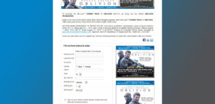 oblivion sweepstakes