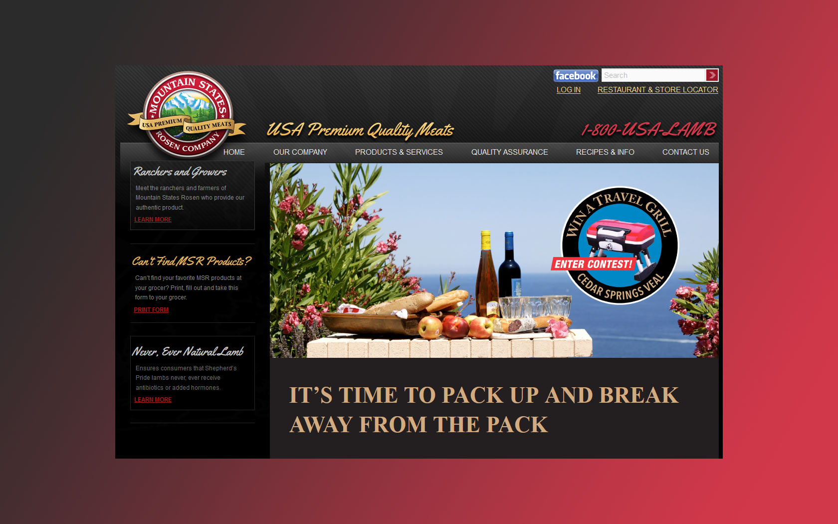 travel grill sweepstakes