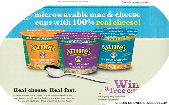 annies sweepstakes