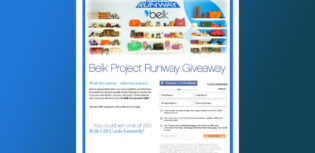 belk project runway