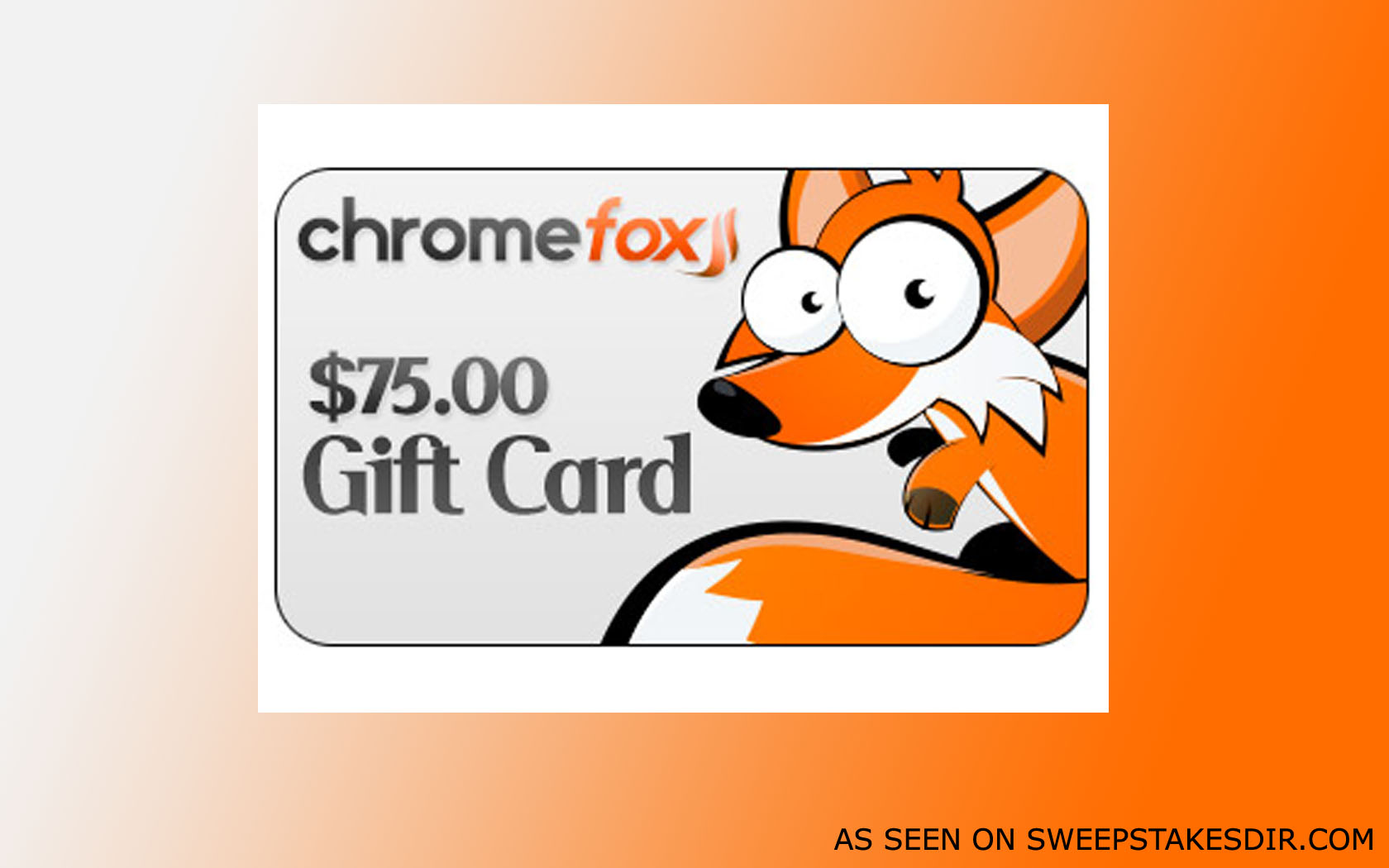 chromefox gift cards