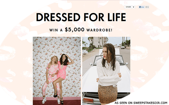 dressed for life sweepstakes