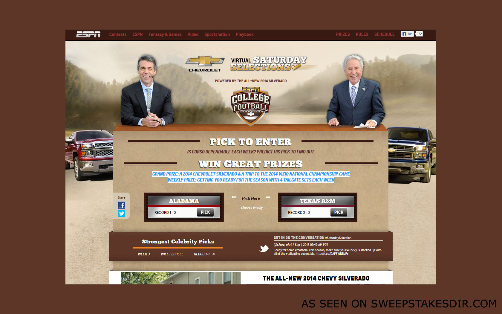 espn sweepstakes