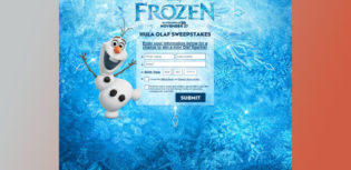 frozen sweepstakes
