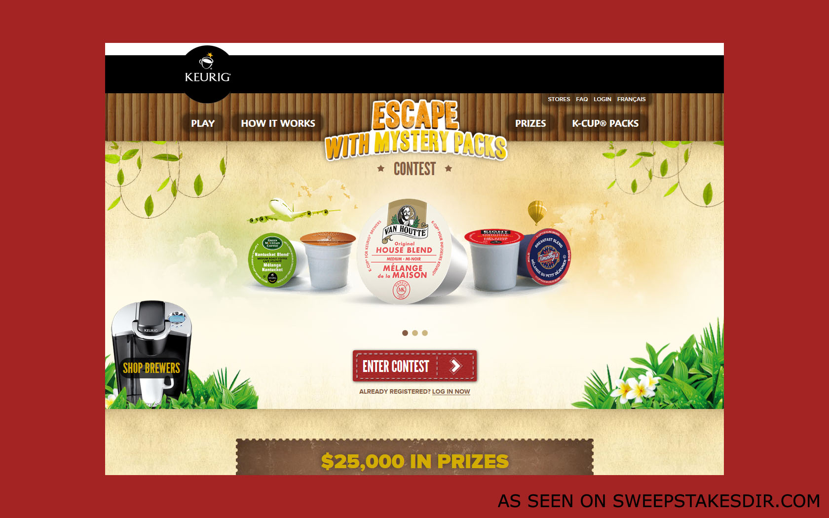keurig mystery sweepstakes