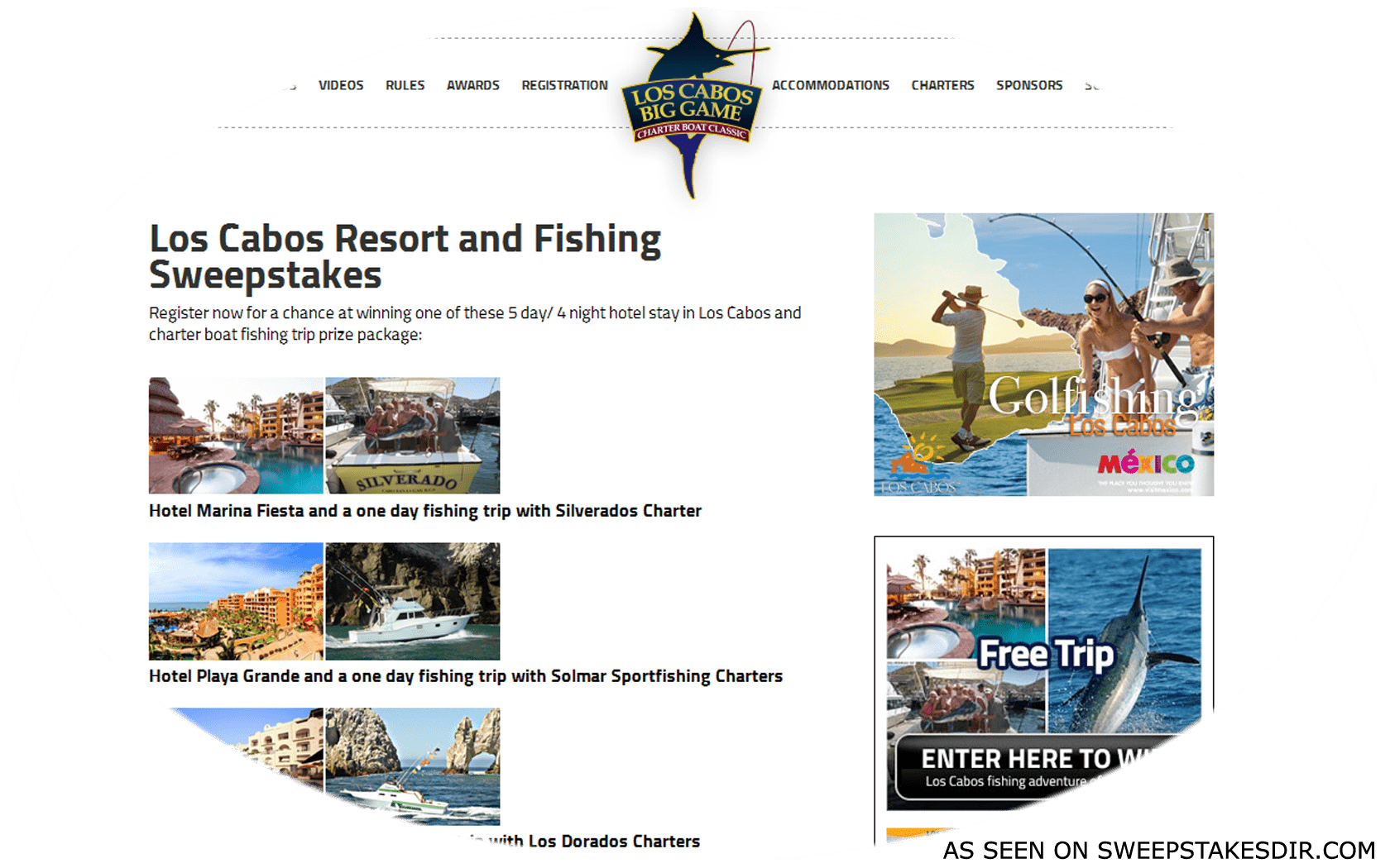 los cabos sweepstakes