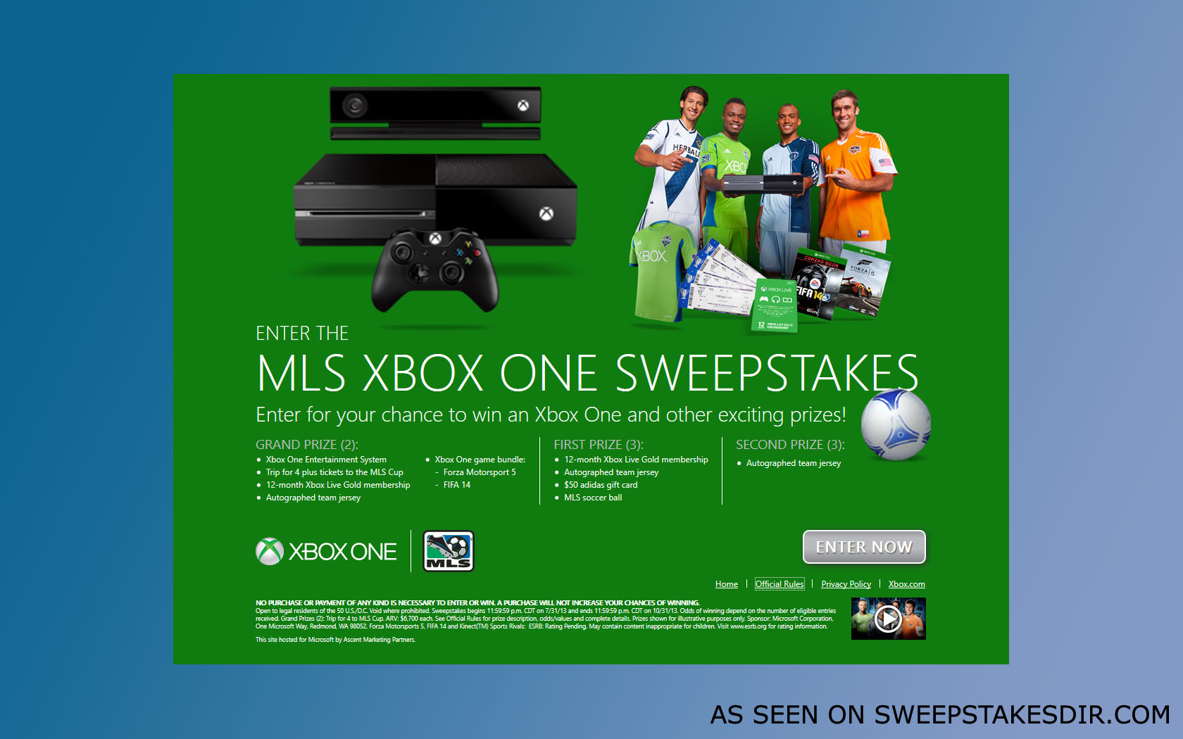 mls sweepstakes