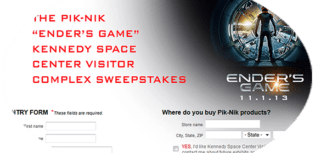 pik nik sweepstakes