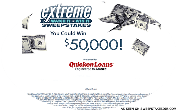 quicken loans hgtv sweepstakes