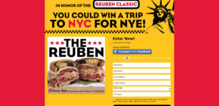 reuben classic sweepstakes