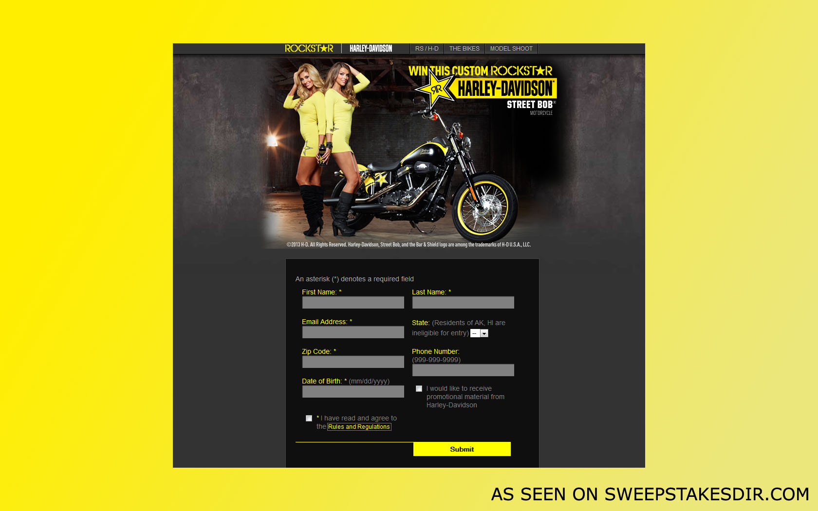rockstar sweepstakes