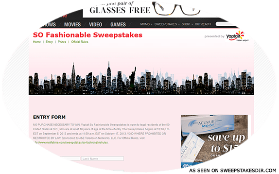 so fashionable sweepstakes