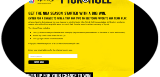 sprint nba sweepstakes