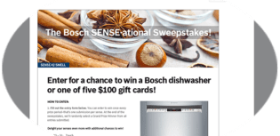 bosch sense ational sweepstakes