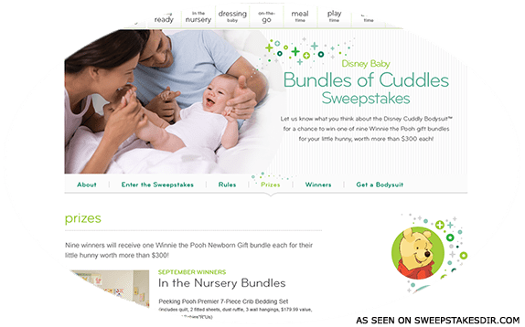 bundles of cuddles sweepstakes