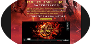 catching fire sweepstakes