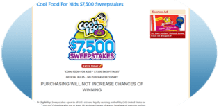 cool food for kids sweepstakes