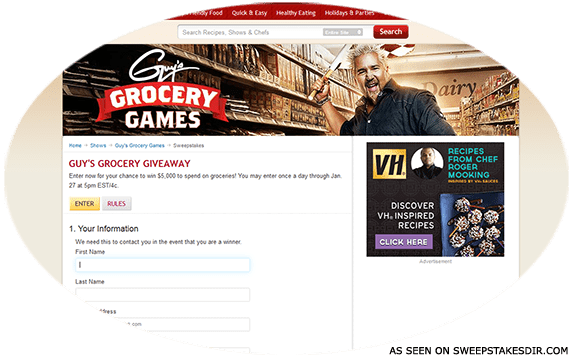 guys grocery giveaway