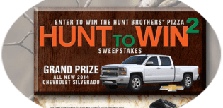 hunt to win 2 sweepstakes