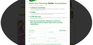 make your mornings better sweepstakes