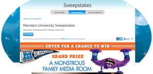 monsters university sweepstakes
