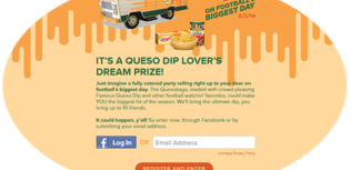 quesco dip lovers sweepstakes