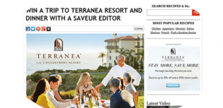 saveur sweepstakes