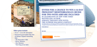 supreme macaroni company sweepstakes