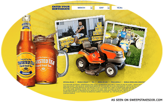 twisted tea sweepstakes
